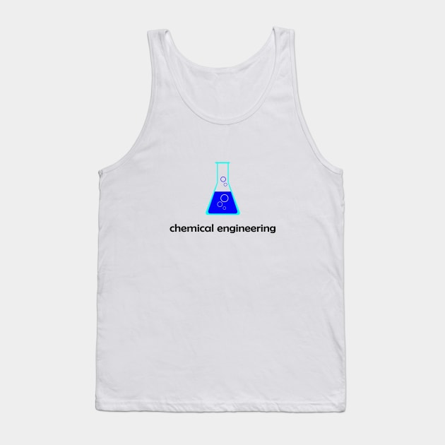 chemical engineering logo engineer t-shirt Tank Top by PrisDesign99